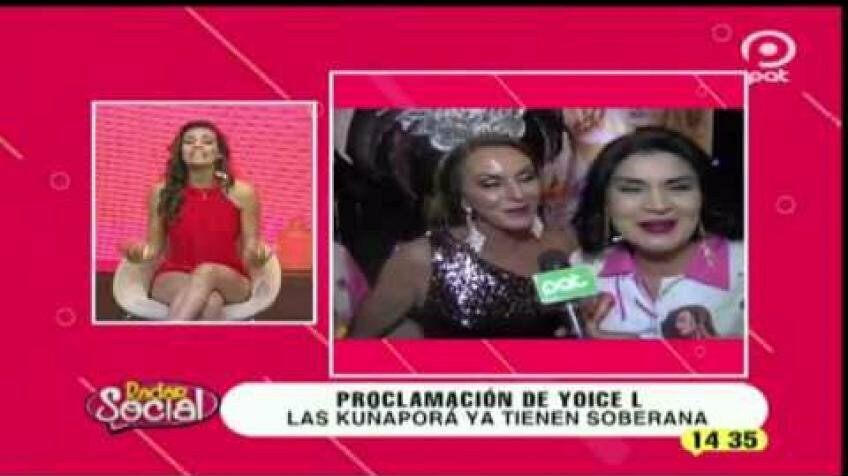Embedded thumbnail for Yoice Montezuma Primera - Reina de la comparsa Kuña Porá